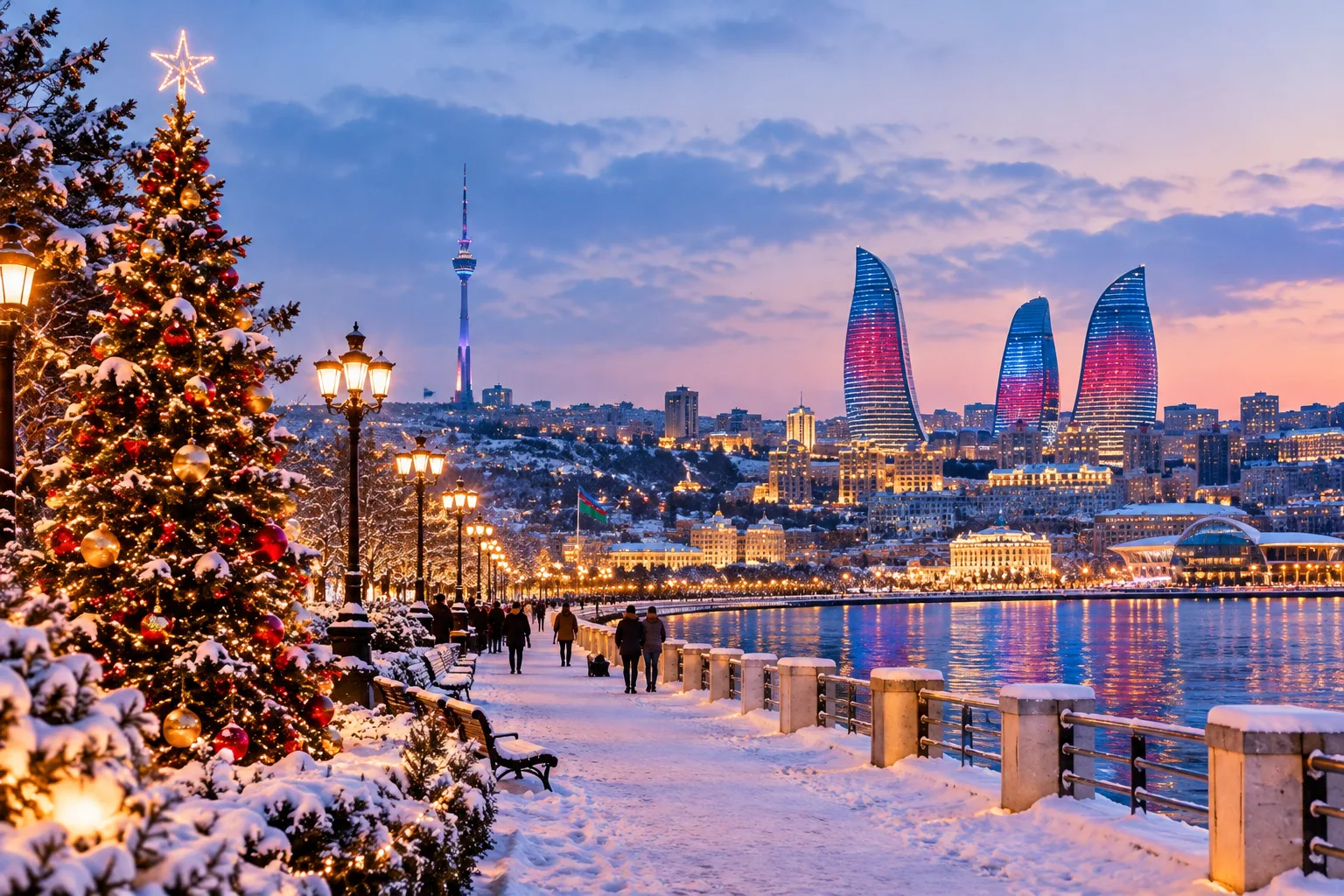 Baku in Winter and New Year in Baku: What to Do (December–February)