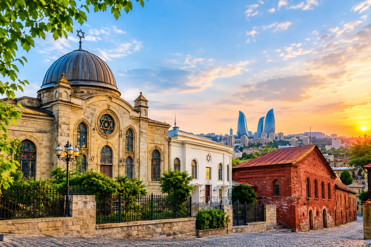 Jewish Baku: Synagogues, the Chabad House and Quba's Red Village