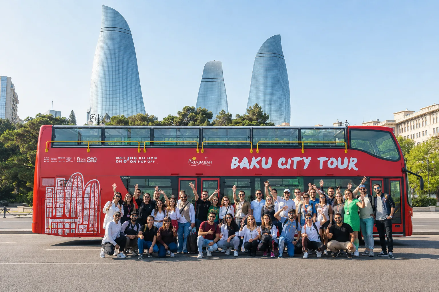 Baku Hop-On Hop-Off Bus: Route, Stops, Prices & Tips (2026)