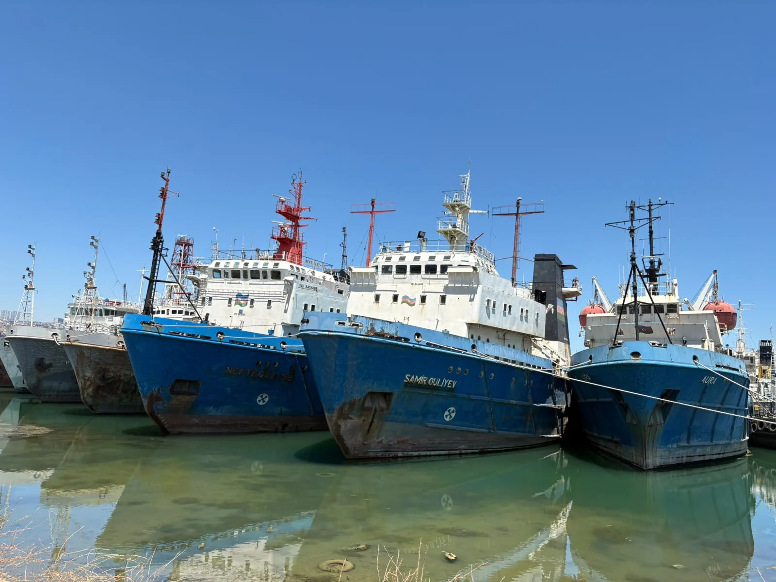 The Baku Ship Graveyard: Bibi-Heybat's Rusting Fleet