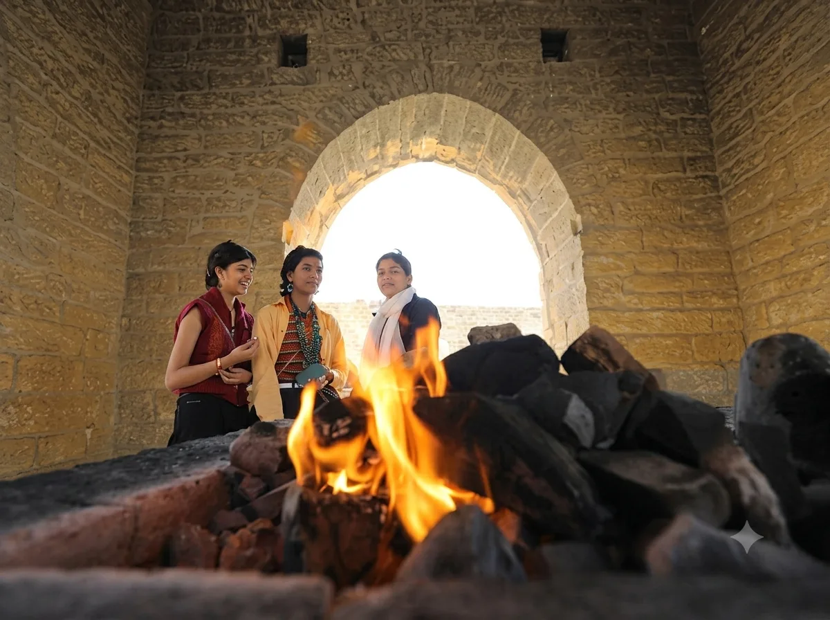 The Ateshgah Fire Temple — Azerbaijan's Sacred Flame — Ateshgah Fire Temple Tour from Baku: The Sacred Flame of Surakhani