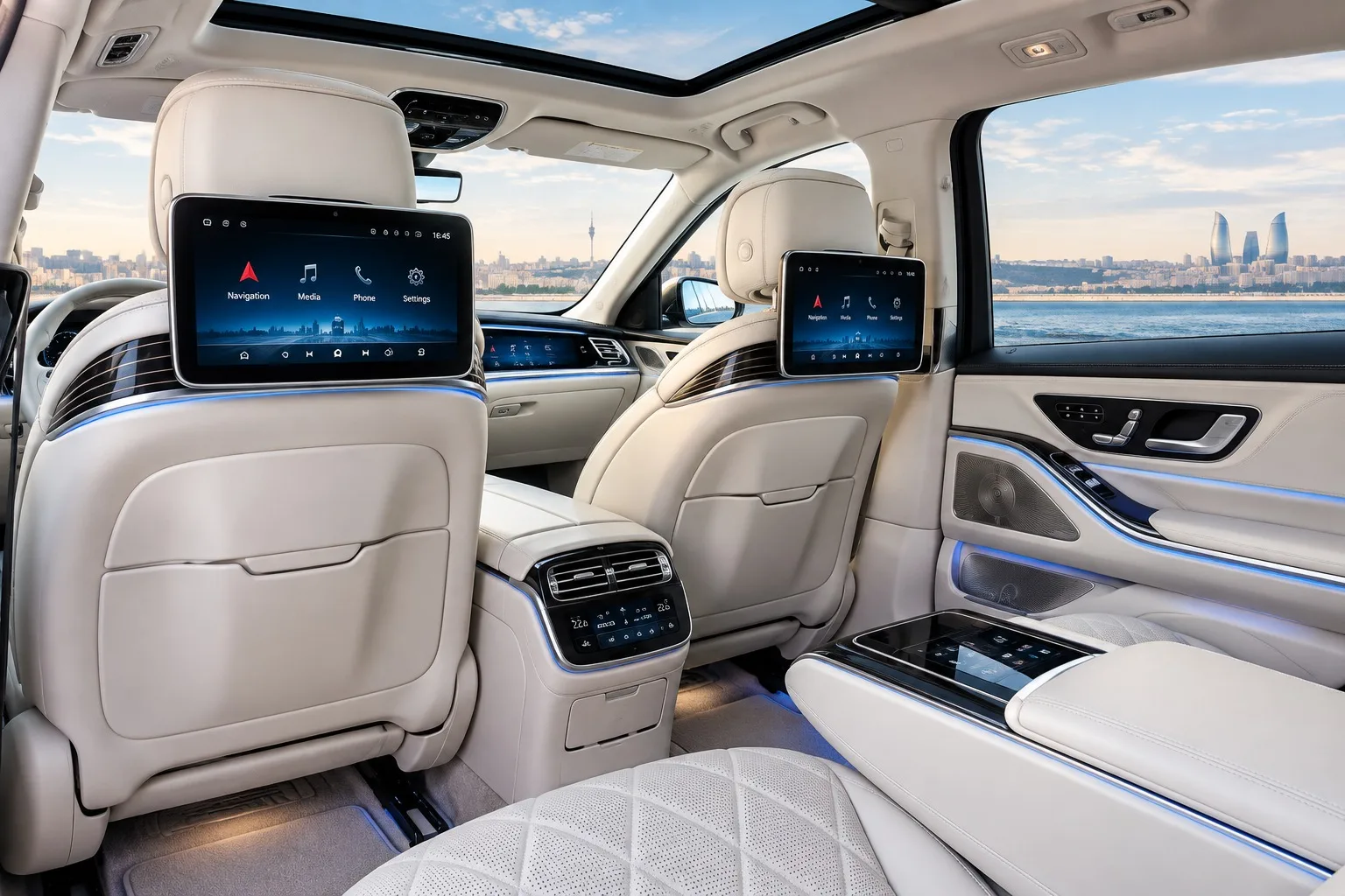 Mercedes-Benz S-Class VIP — трансфер в Баку (VIP-седан)