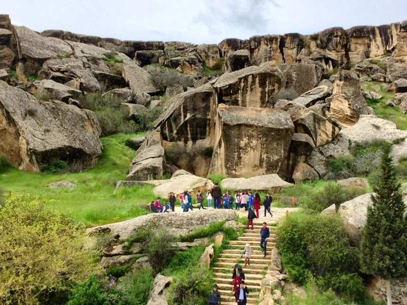What to See on a Gobustan Tour from Baku: Petroglyphs, Mud Volcanoes & Fire