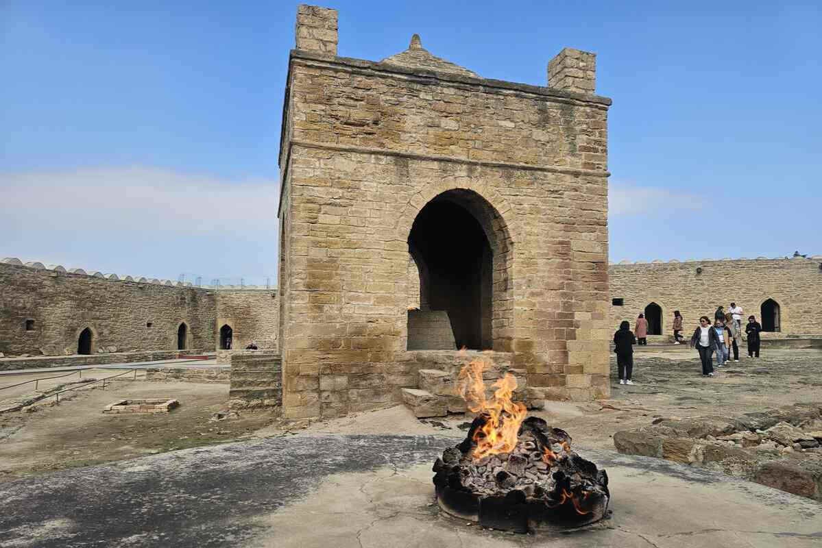 Absheron Tour from Baku: Fire Temple & the Burning Mountain