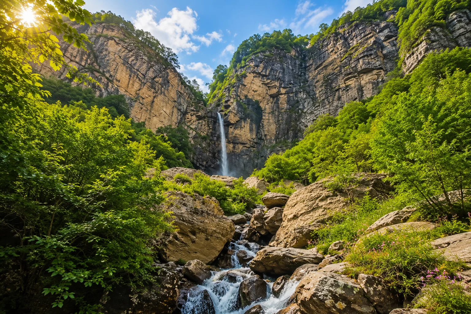 Поход к водопадам Лаза и Муджуг из Баку (14 км, Габала) — photo 3
