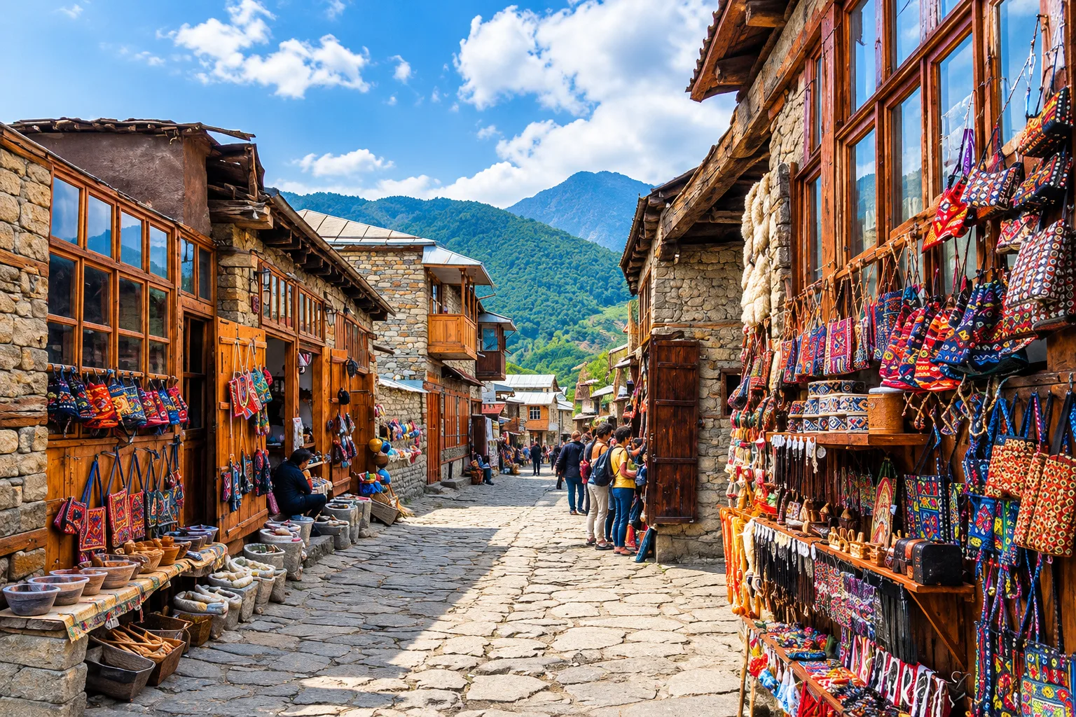 Ismailli, Lahij & Gabala Tour (Mountains, Coppersmiths & Cable Car) — photo 6