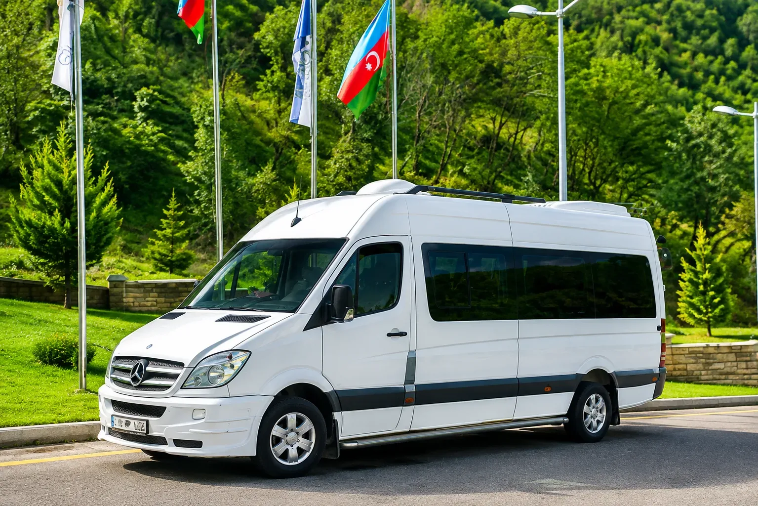 Mercedes-Benz Sprinter 18-Seater — Minibus Transfer in Baku